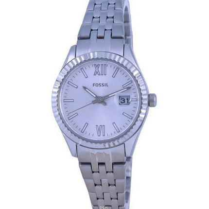 Fossil Scarlette Micro Silver Dial Stainless Steel Quartz ES4991 Women's Watch
