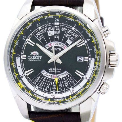Orient Automatic Multi Year Calendar World Time EU0B003F Men's Watch