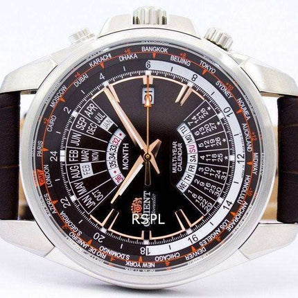 Orient Automatic Multi Year Calendar World Time EU0B004T Mens Watch