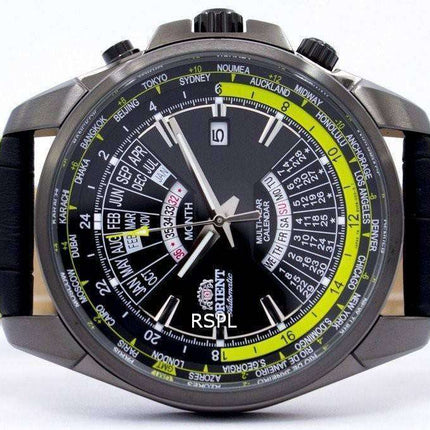 Orient Automatic Multi Year Calendar World Time EU0B005B Mens Watch