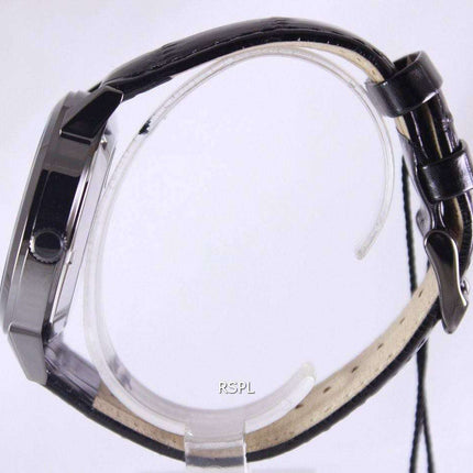 Orient Classic Automatic Black Dial Leather Strap EV0U001B Men's Watch