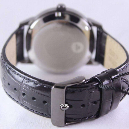 Orient Classic Automatic Black Dial Leather Strap EV0U001B Men's Watch