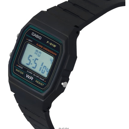 Casio Classic Sports Chronograph Alarm F-91W-3SDG F-91W-3 Men's Watch