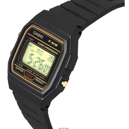 Casio Alarm Chronograph Digital F-91WG-9S Men's Watch