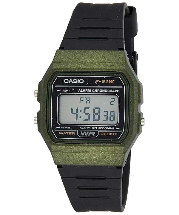 Casio Classic Daily Alarm F-91WM-3A F91WM-3A Men's Watch