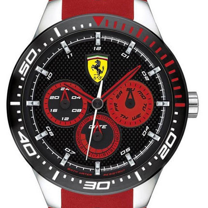 Ferrari Scuderia Redrev T Silicon Band Quartz 0830586 Men's Watch