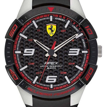 Ferrari Scuderia Apex Silicon Band Quartz 0830630 Men's Watch