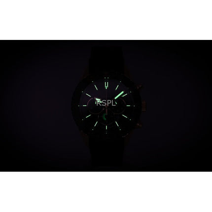 Festina Ceramic Chronograph Rubber Strap Black Dial Quartz F20516-2 100M Men's Watch