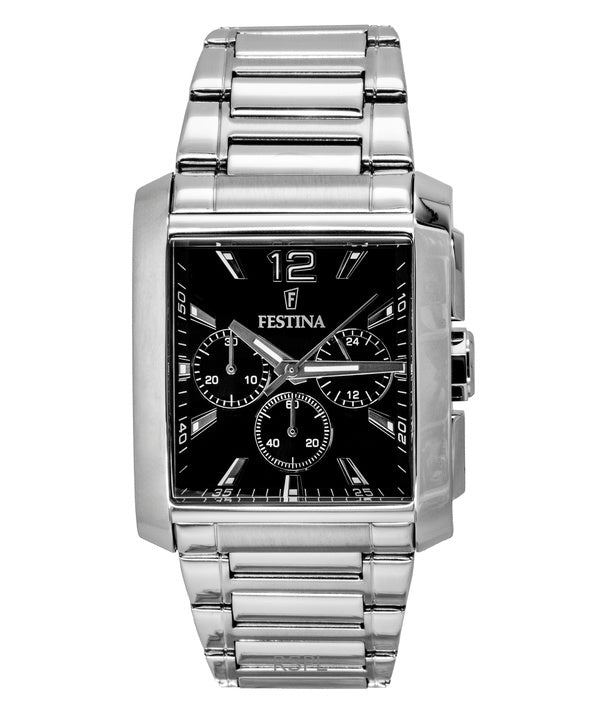 Festina Chronograph Stainless Steel Black Dial Quartz F20635-4 Men's Watch