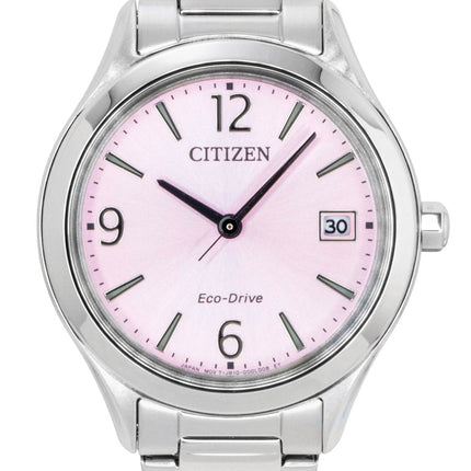 Citizen Eco-Drive Stainless Steel Pink Dial FE6121-67X Women's Watch