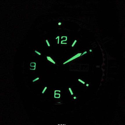 Orient Mako Automatic Diver's Orange Dial FEM65001MV Men's Watch