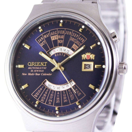 Orient Automatic 21 Jewels Multi Year Calendar FEU00002DW Men's Watch