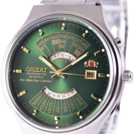 Orient Automatic 21 Jewels Multi Year Calendar FEU00002FW Men's Watch