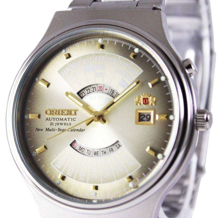 Orient Automatic 21 Jewels Multi Year Calendar FEU00002UW Men's Watch