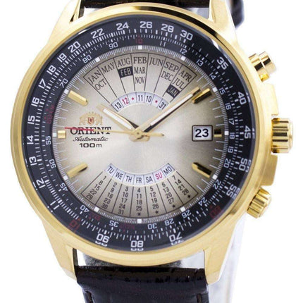 Orient Automatic Multi Year Calendar 100M FEU0700AUH Men's Watch