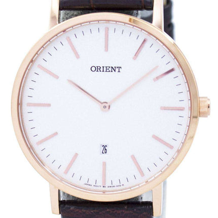 Orient Slim Collection Minimalist Quartz FGW05002W Men's Watch