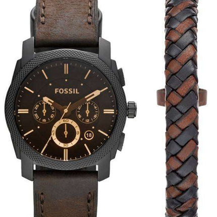 Fossil Machine Chronograph Quartz FS5251SET Men's Watch