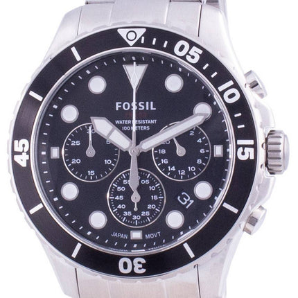 Fossil FB-03 Chronograph Stainless Steel Quartz FS5725 100M Mens