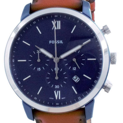 Fossil Neutra Chronograph Luggage Leather Quartz FS5791 Men's Watch
