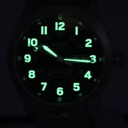 Fossil Defender Solar Powered Stainless Steel Black Dial FS5976 100M Men's Watch