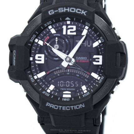 Casio G-Shock Twin Sensor GRAVITYMASTER GA-1000FC-1A Mens Watch