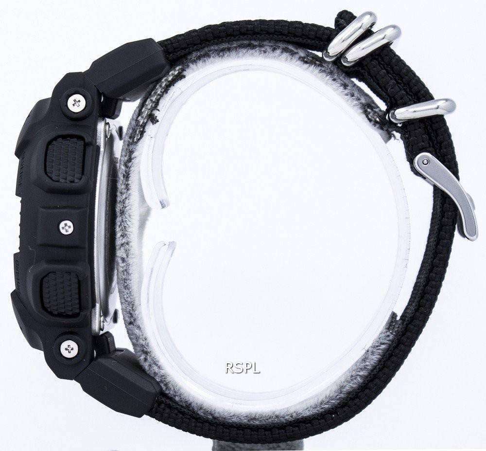 Casio G-Shock Analog Digital Shock Resistant GA-100BBN-1A GA100BBN