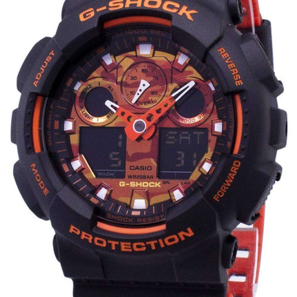 Casio G-Shock GA-100BR-1A GA100BR-1A Analog Digital 200M Men's Watch