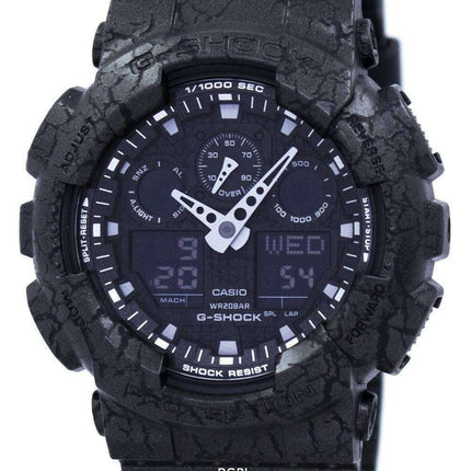 Casio G-Shock Shock Resistant World Time Analog Digital GA-100CG-1A Men's Watch