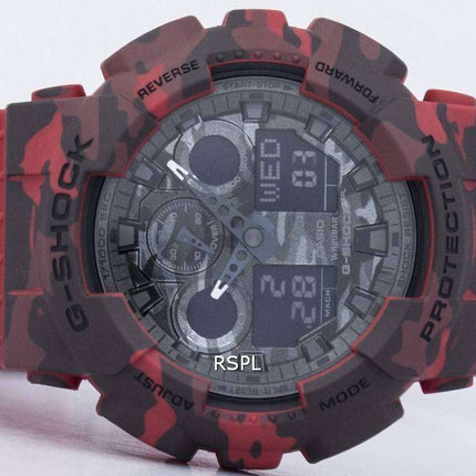 Casio G-Shock Camouflage Series Analog-Digital GA-100CM-4A Mens Watch