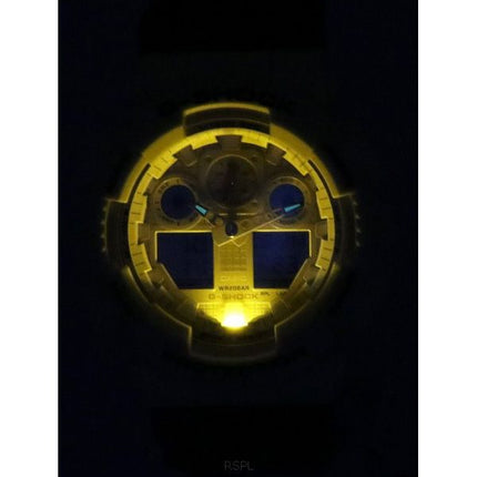 Casio G-Shock Analog Digital Retro Fashion Vintage Series Quartz GA-100PC-7A2 GA100PC-7A2 100M Men's Watch