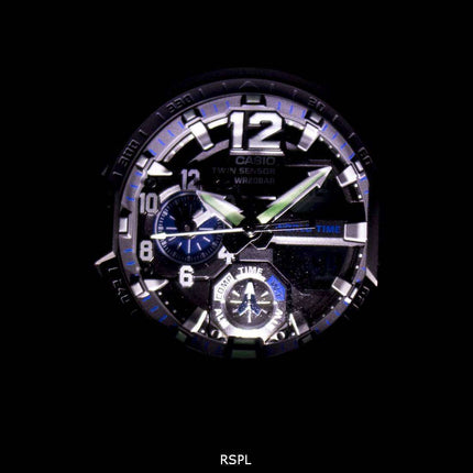 Casio G-Shock GRAVITYMASTER Twin Sensor World Time GA-1100-2B Men's Watch