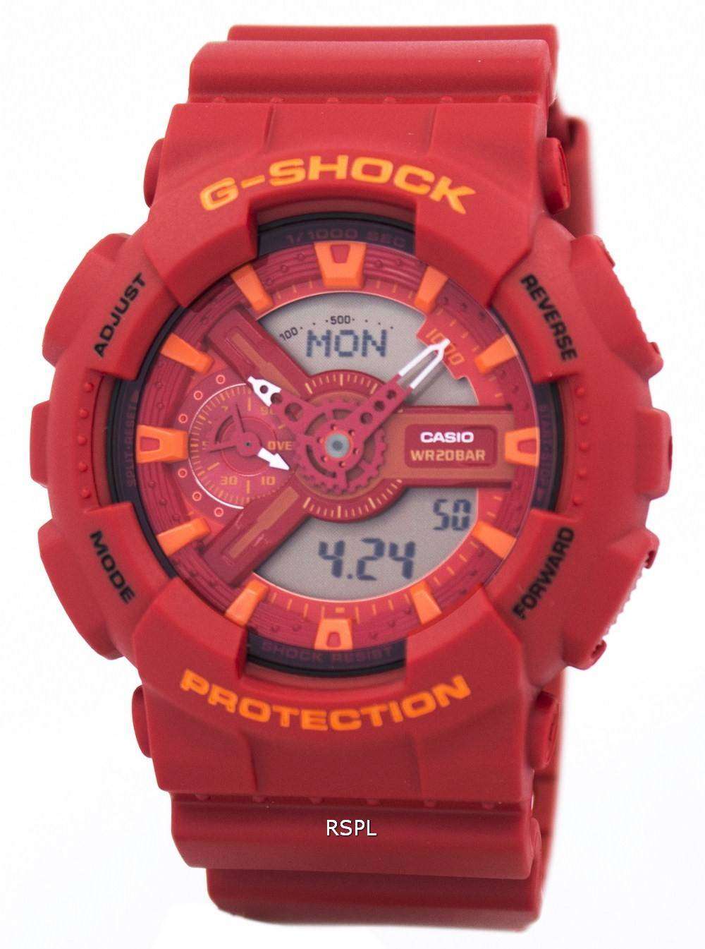 Casio G-Shock Analog-Digital GA-110AC-4A Mens Watch –