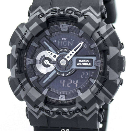 Casio G-Shock Analog Digital Tribal Pattern Series GA-110TP-1A Men's Watch