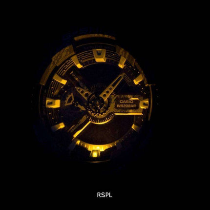 Casio G-Shock Shock Resistant World Time Alarm Quartz GA-110TX-2A Men's Watch