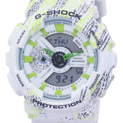 Casio G-Shock Sport Shock Resistant World Time Analog Digital GA-110TX-7A Men's Watch
