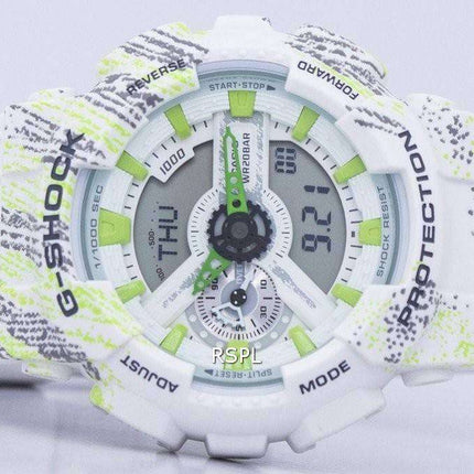 Casio G-Shock Sport Shock Resistant World Time Analog Digital GA-110TX-7A Men's Watch