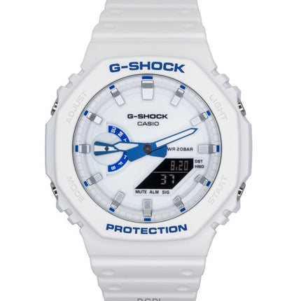 Casio G-Shock Analog Digital Resin Strap White Dial Quartz GA-2100HDS-7A1 200M Men's Watch
