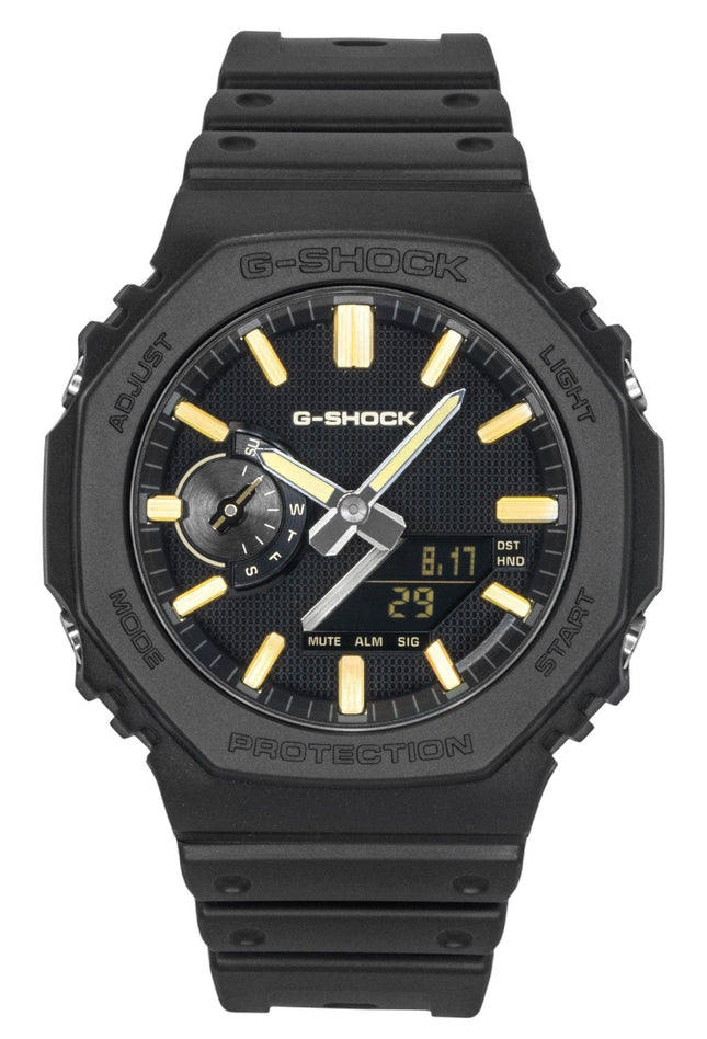 Casio G-Shock Analog Digital Bio-Based Resin Strap Black Dial Quartz GA-2100LXB-1A9 200M Men's Watch