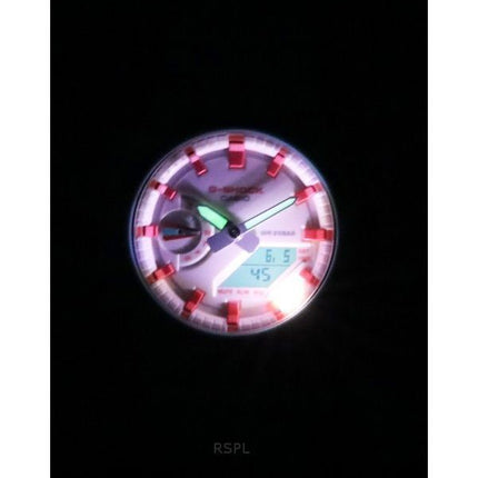 Casio G-Shock Analog Digital Rich Brian Collaboration White Dial Quartz GA-2100RB-3A 200M Men's Watch