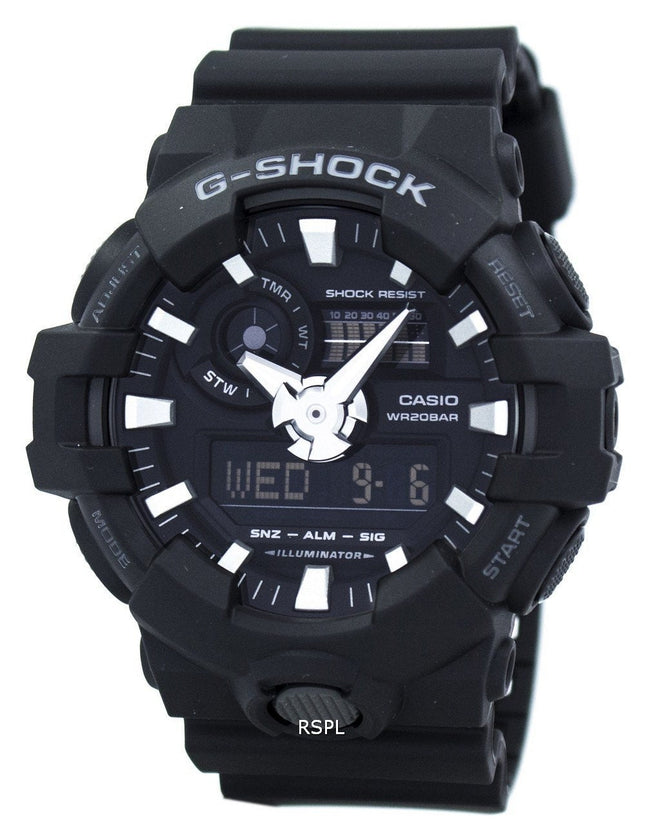 Refurbished Casio G-Shock Analog Digital GA-700-1B GA700-1B Men's Watch