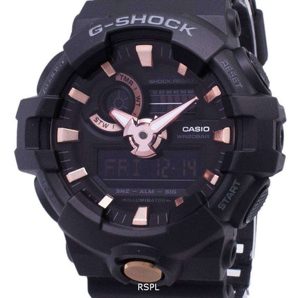 Casio G-Shock GA-710B-1A4 Illuminator 200M Analog Digital Men's Watch