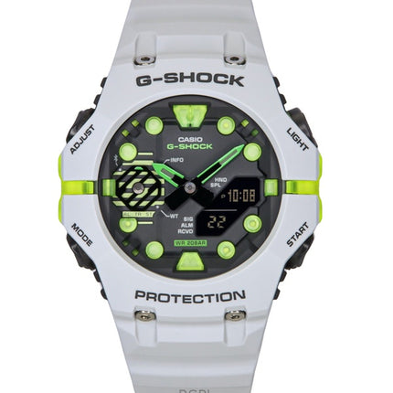 Casio G-Shock Analog Digital Smartphone Link Resin Strap Grey Dial Quartz GA-B001MW-8A 200M Men's Watch