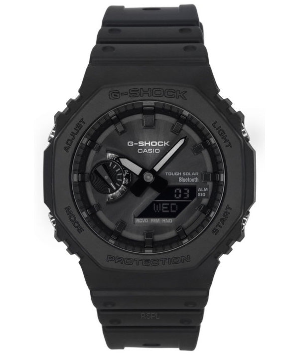 Casio G-Shock Analog Digital Mobile Link Black Resin Strap Tough