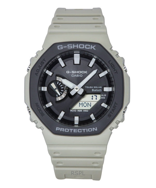 Casio G-Shock Analog Digital Smartphone Link Bio-Based Resin Strap Black Dial Tough Solar GA-B2100LUU-5A 200M Men's Watch