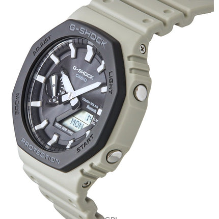 Casio G-Shock Analog Digital Smartphone Link Bio-Based Resin Strap Black Dial Tough Solar GA-B2100LUU-5A 200M Men's Watch
