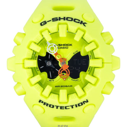 Casio G-Shock Analog Digital Resin Strap Green Dial Quartz GA-V01-9A 200M Unisex Watch