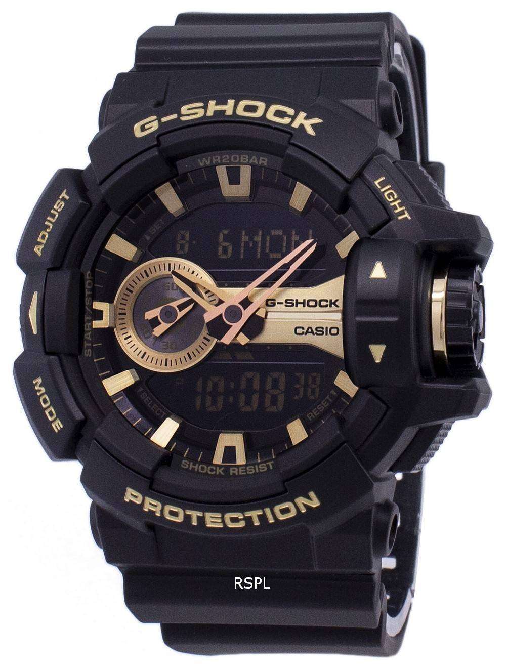 Casio G-Shock Analog Digital World Time GA-400GB-1A9 Mens Watch