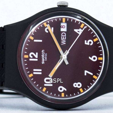 Swatch Originals Sir Red Quartz GB753 Unisex Watch