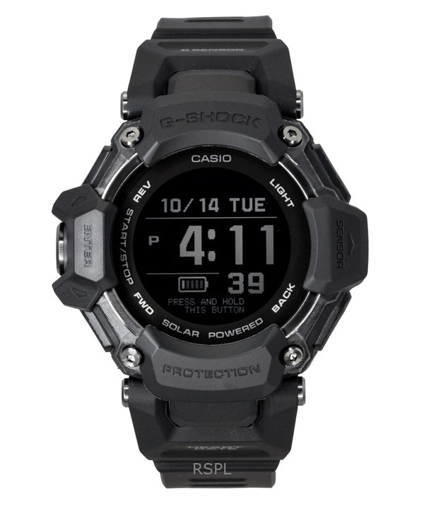 Casio G-Shock G-Squad Digital Smartphone Link Resin Strap Solar GBD-H2000-1B 200M Men's Watch