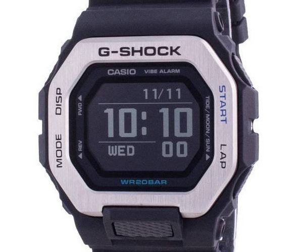 Casio G-Shock G-Lide World Time Quartz GBX-100-1 GBX100-1 200M